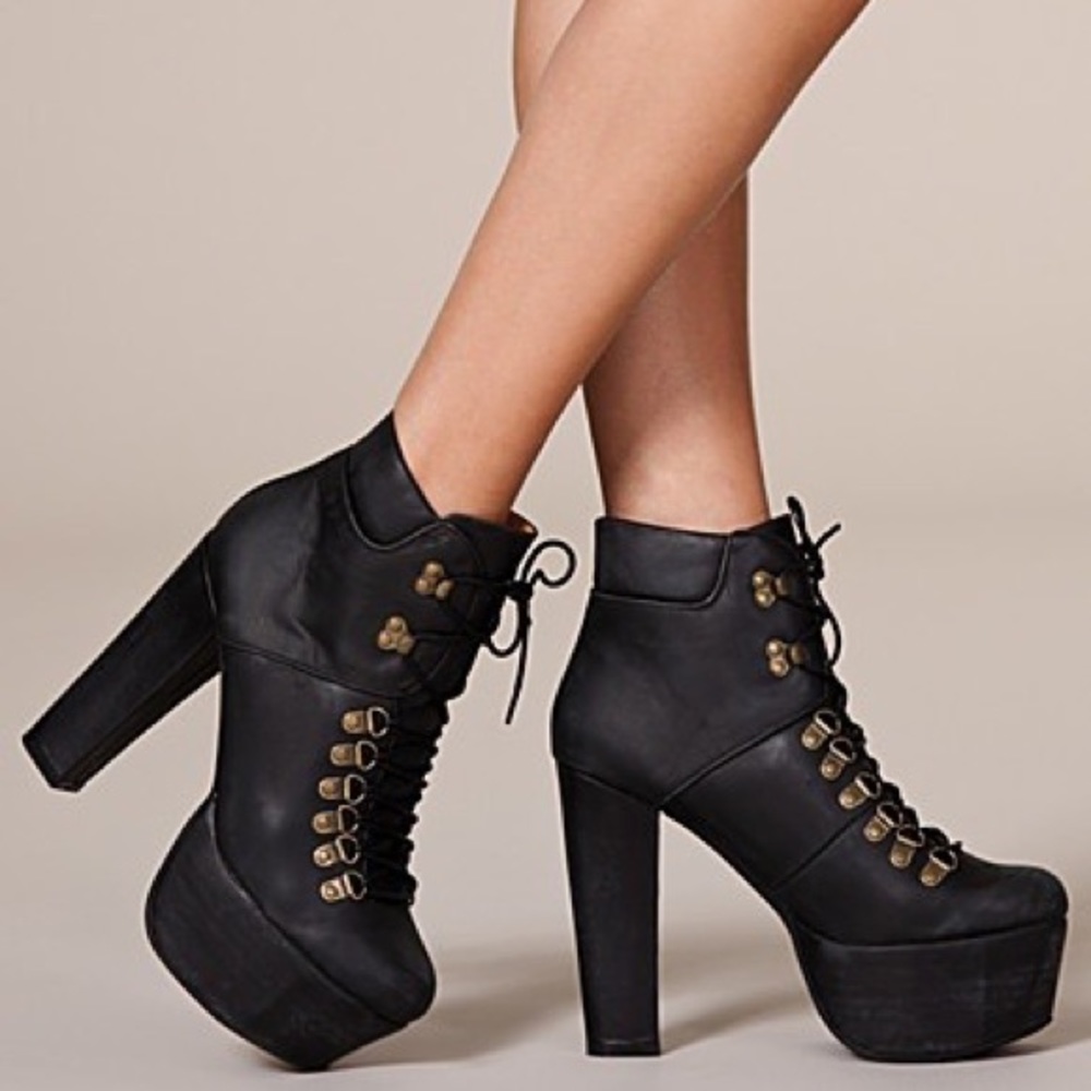 Black Jeffrey Campbell Everest lita